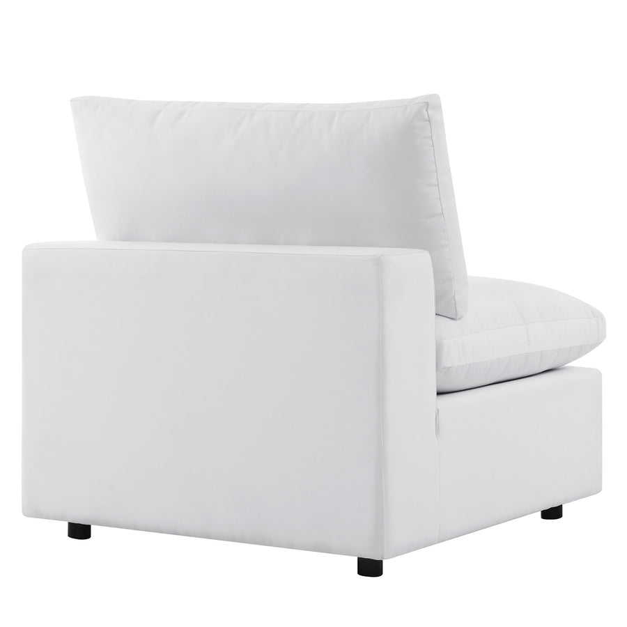 Linden 5-Piece Sunbrella® Outdoor Patio Sectional Sofa in White