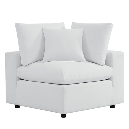 Commix 5-Piece Sunbrella® Outdoor Patio Sectional Sofa in White