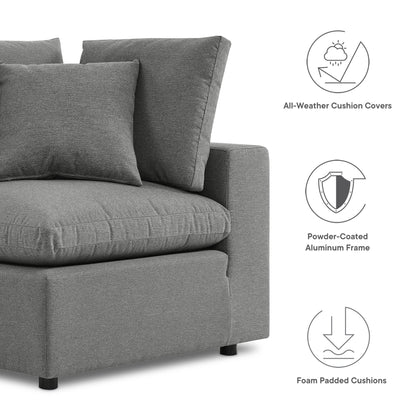 Commix 5-Piece Outdoor Patio Sectional Sofa by Furniture For America
