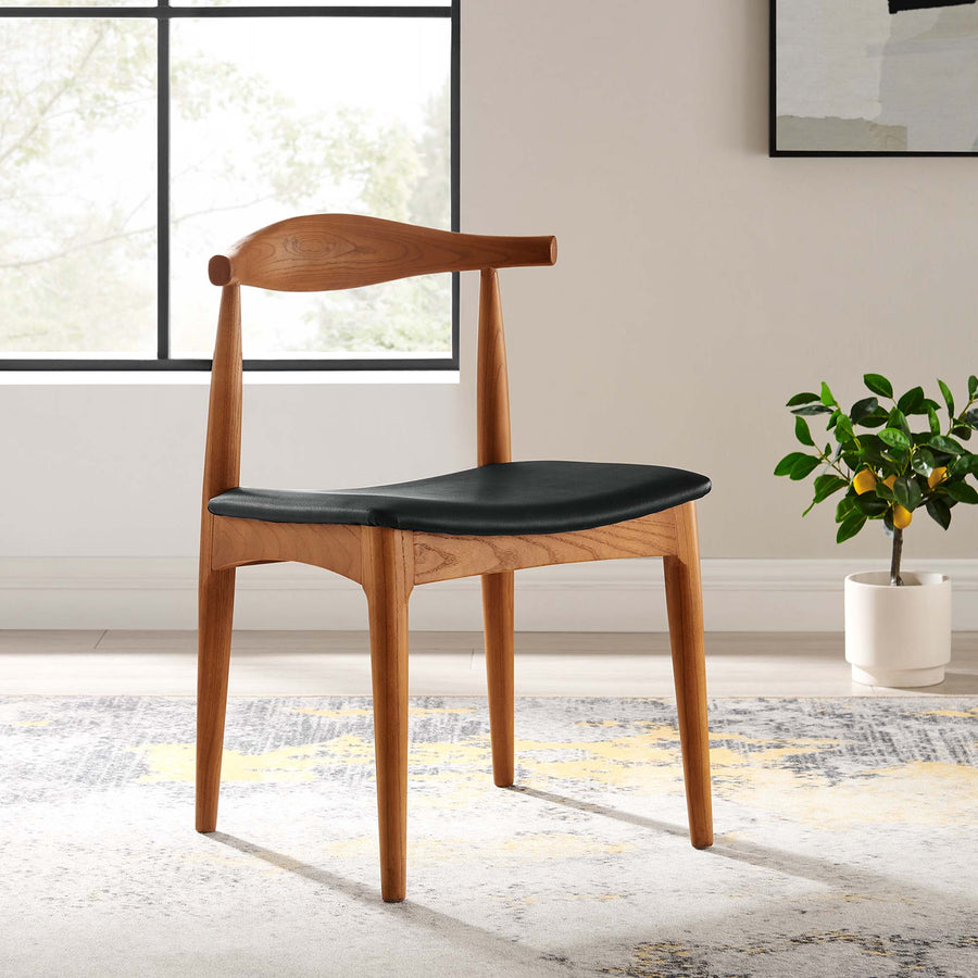 Zinnia Dining Side Chair in Black