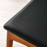 Zinnia Dining Side Chair in Black