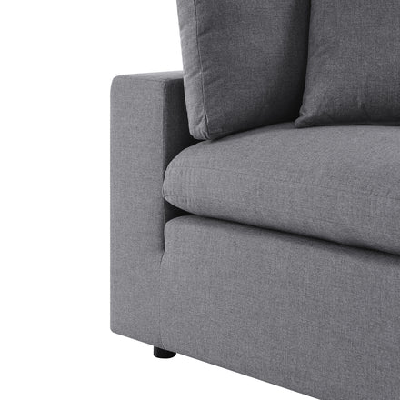 Commix 5-Piece Sunbrella® Outdoor Patio Sectional Sofa in Gray