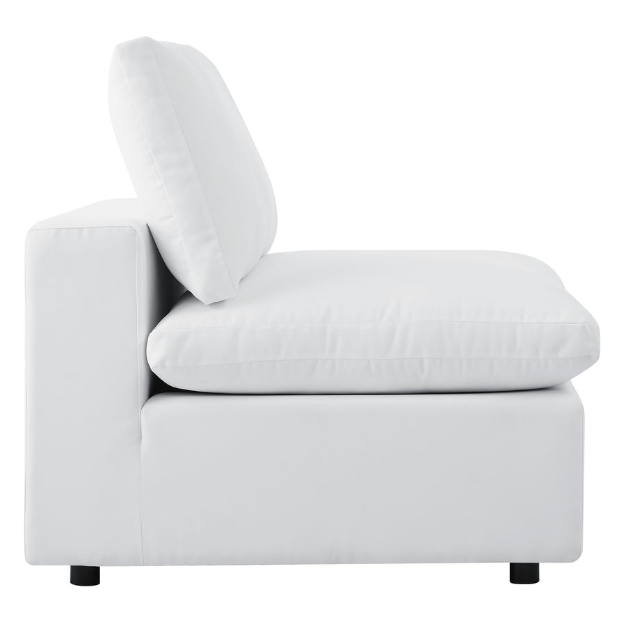 Linden 5-Piece Sunbrella® Outdoor Patio Sectional Sofa in White