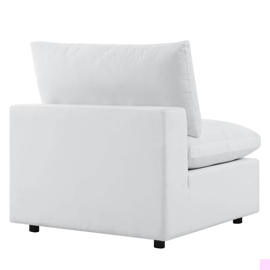 Linden 5-Piece Sunbrella® Outdoor Patio Sectional Sofa in White