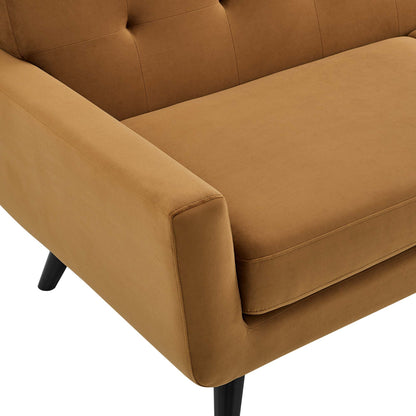 Engage Performance Velvet Sofa by Furniture for America