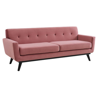 Engage Performance Velvet Sofa by Furniture for America