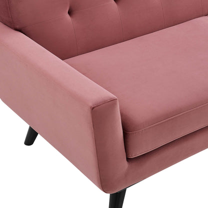 Engage Performance Velvet Sofa by Furniture for America