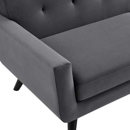 Engage Performance Velvet Sofa by Furniture for America