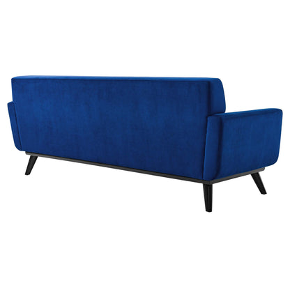 Engage Performance Velvet Sofa by Furniture for America