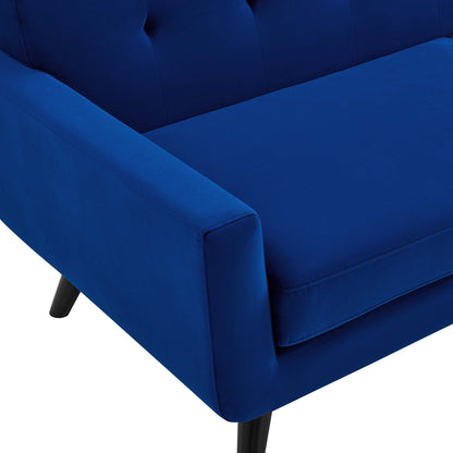 Engage Performance Velvet Sofa by Furniture for America