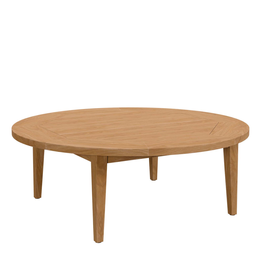 Blake Teak Wood Outdoor Patio Coffee Table in Natural