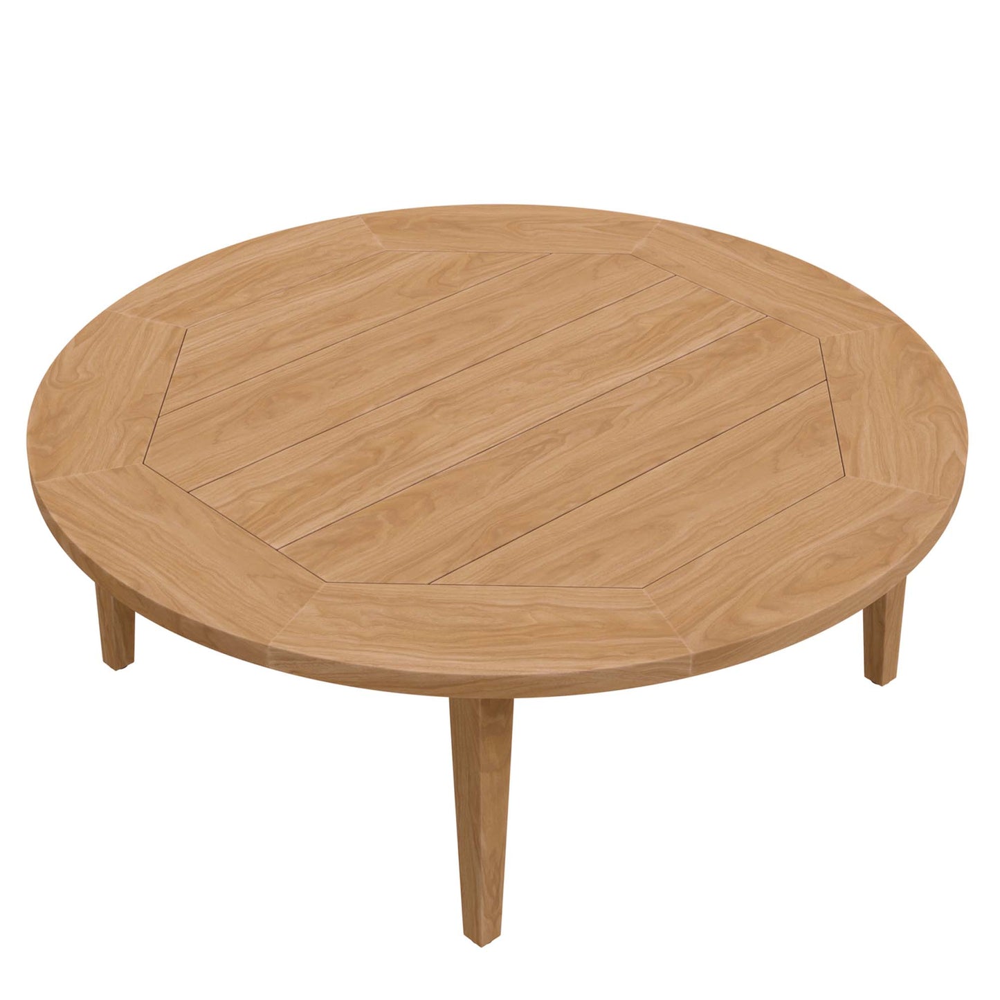 Brisbane Teak Wood Outdoor Patio Coffee Table by Furniture For America