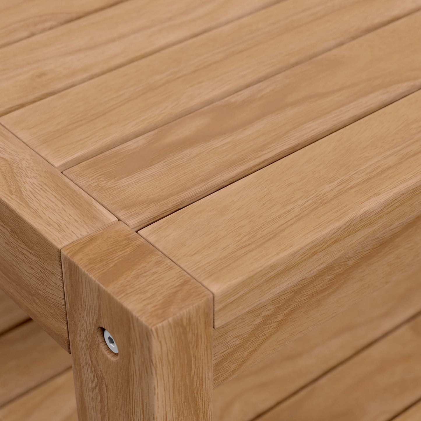 Carlsbad Teak Wood Outdoor Patio Coffee Table by Furniture For America