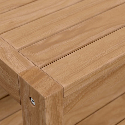 Carlsbad Teak Wood Outdoor Patio Coffee Table by Furniture For America