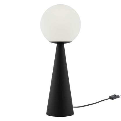 Apex Glass Globe Glass Table Lamp by Furniture For America