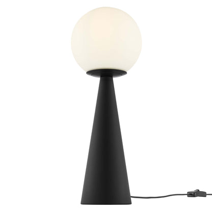 Apex Glass Globe Glass Table Lamp by Furniture For America