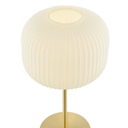 Reprise Glass Sphere Glass and Metal Table Lamp by Furniture for America