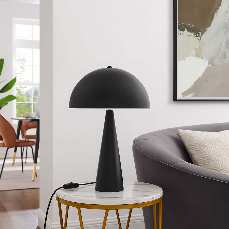 Cashel Metal Table Lamp in Black