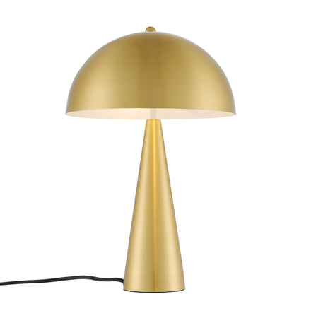 Selena Metal Table Lamp in Satin Brass