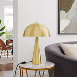 Cashel Metal Table Lamp in Satin Brass