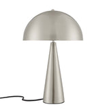 Cashel Metal Table Lamp in Satin Nickel