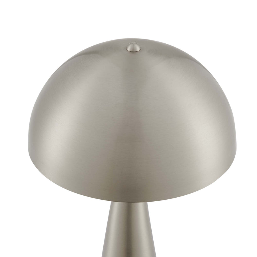 Cashel Metal Table Lamp in Satin Nickel