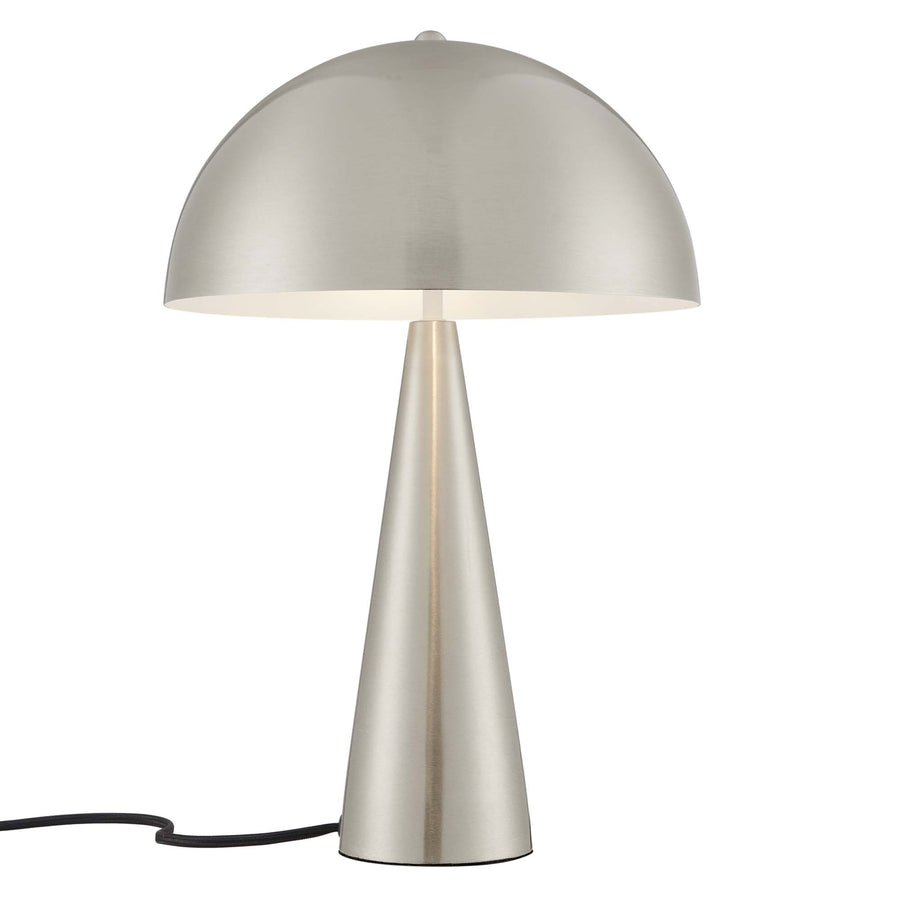 Cashel Metal Table Lamp in Satin Nickel