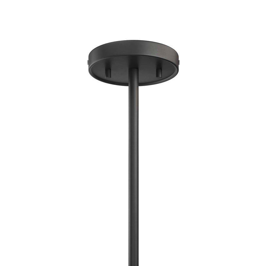 Tova 6-Light Chandelier in Opal Black