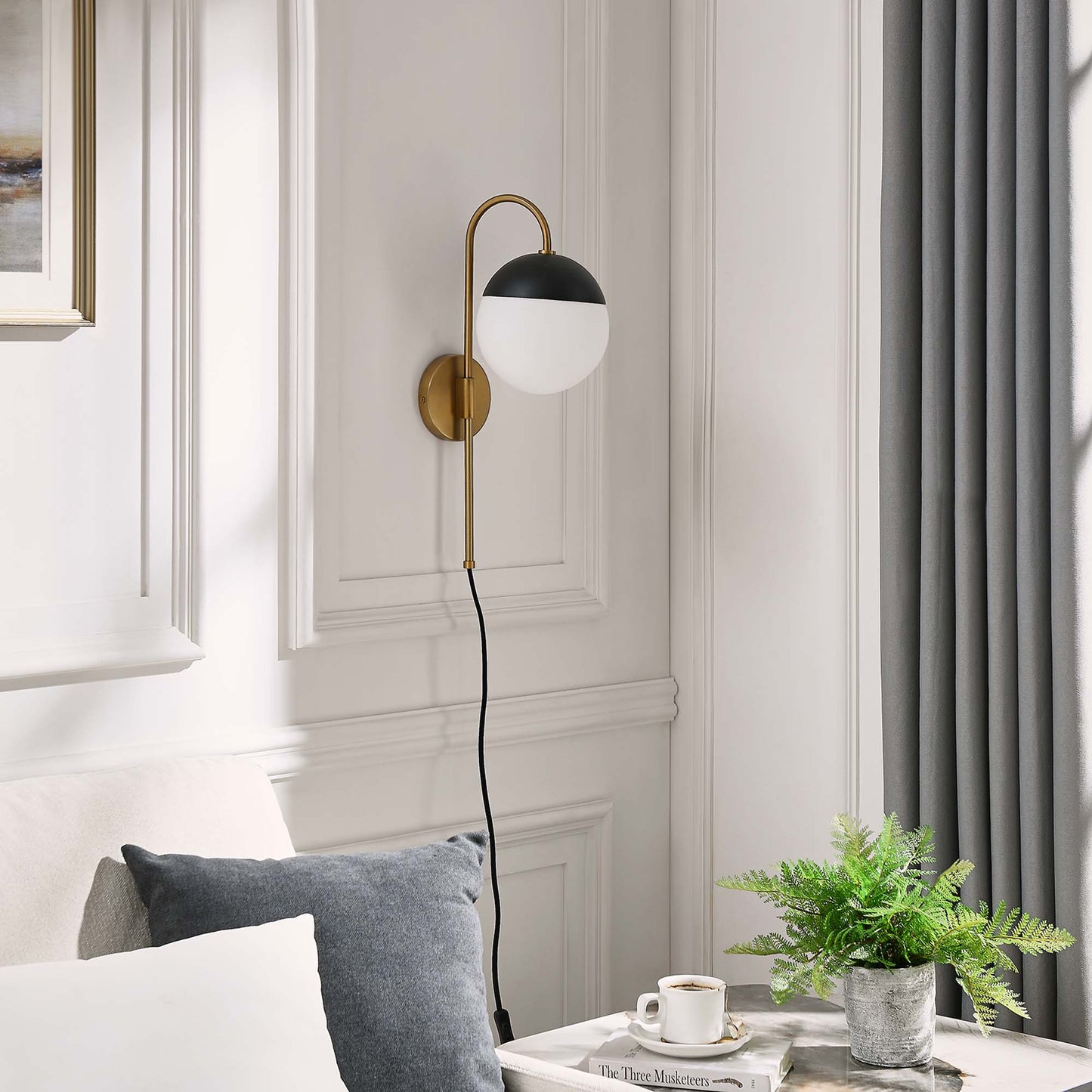 Stellar 1-Light Wall Sconce by Furniture for America