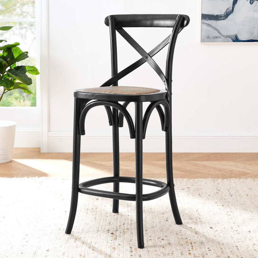 Juniper Counter Stool in Black