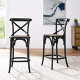 Juniper Counter Stool in Black