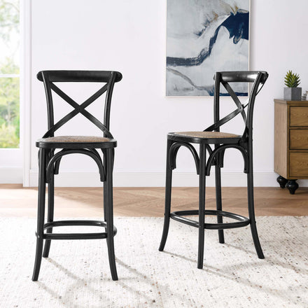 Gear Counter Stool in Black