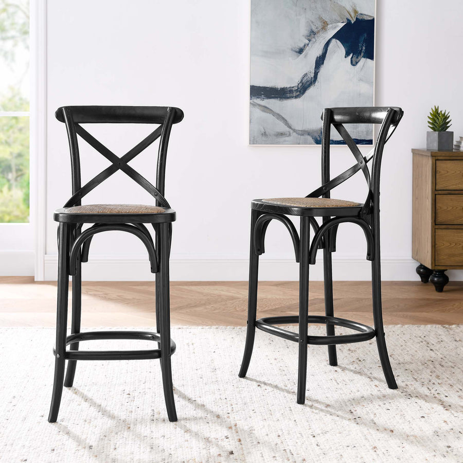 Juniper Counter Stool in Black