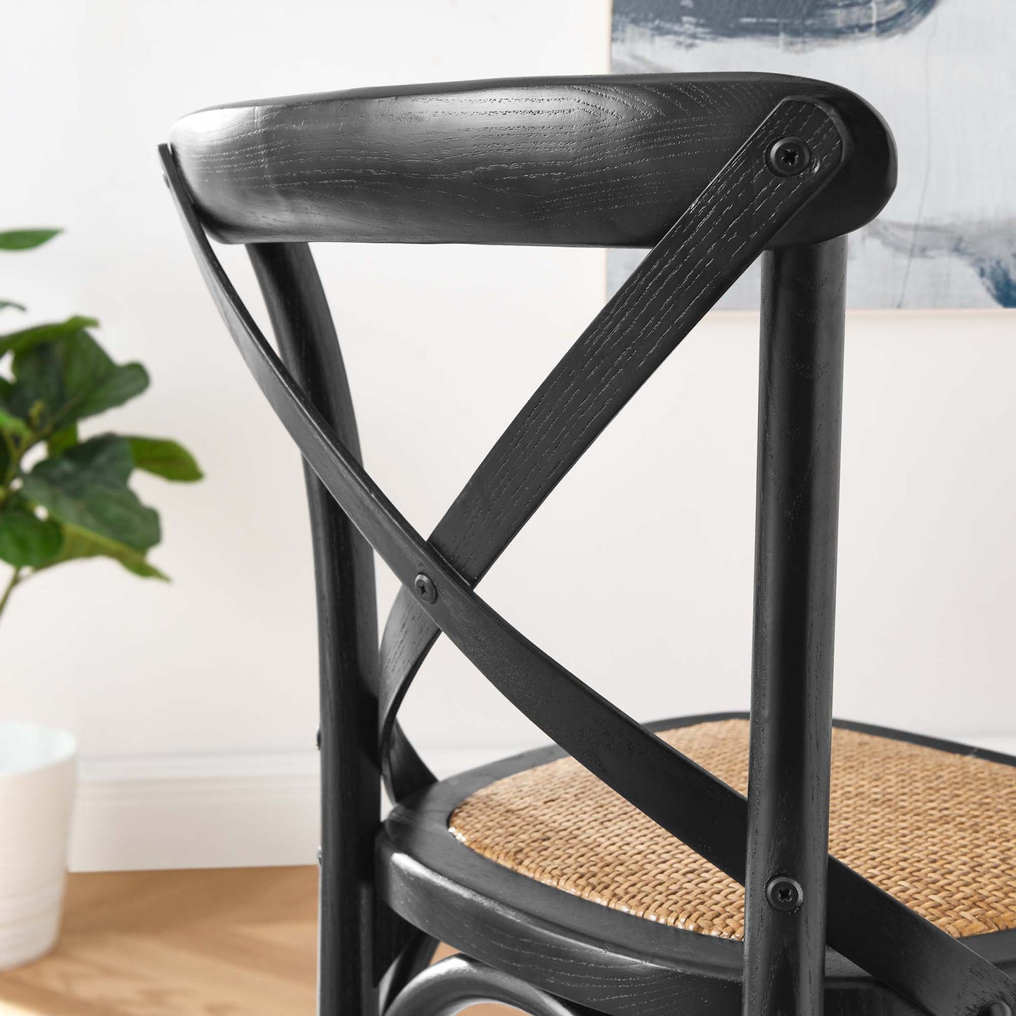 Juniper Counter Stool in Black
