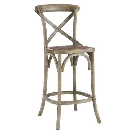 Gear Counter Stool in Gray