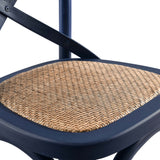 Juniper Counter Stool in Midnight Blue