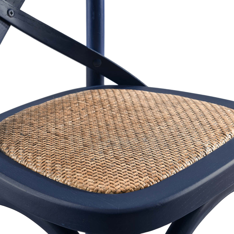 Juniper Counter Stool in Midnight Blue