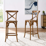 Juniper Counter Stool in Walnut