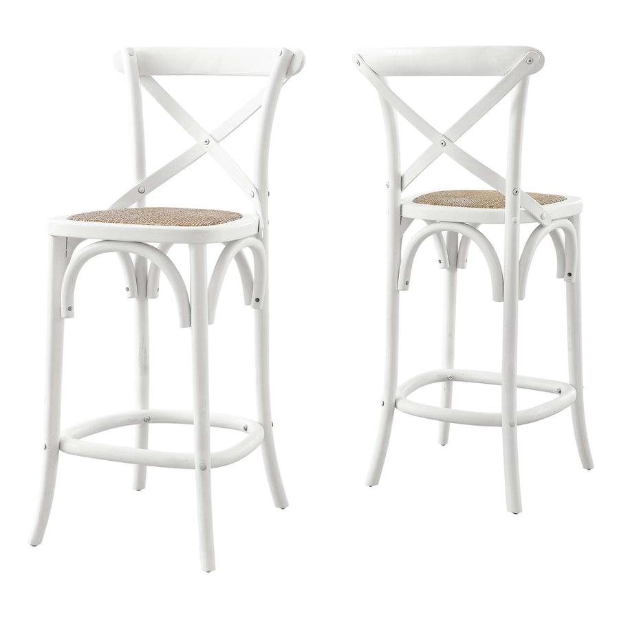 Juniper Counter Stool in White