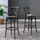 Juniper Bar Stool in Black