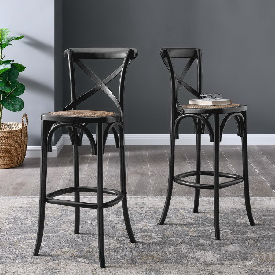 Juniper Bar Stool in Black