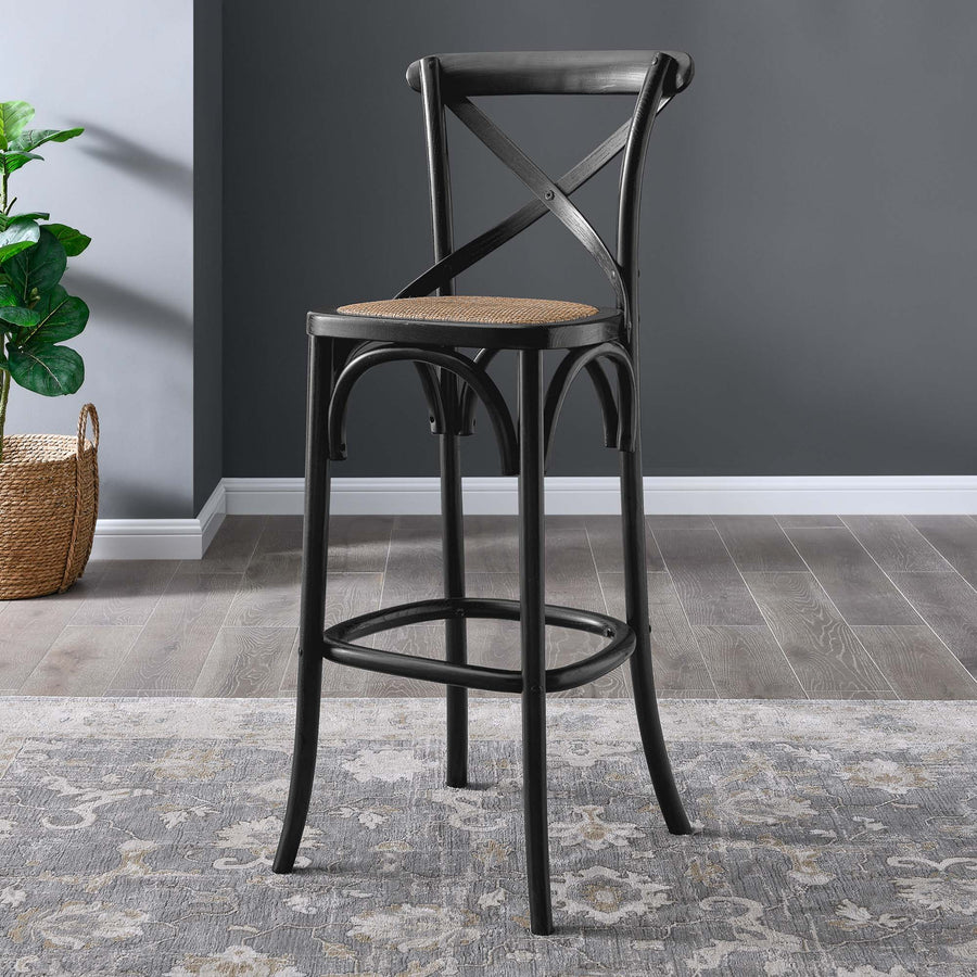 Juniper Bar Stool in Black