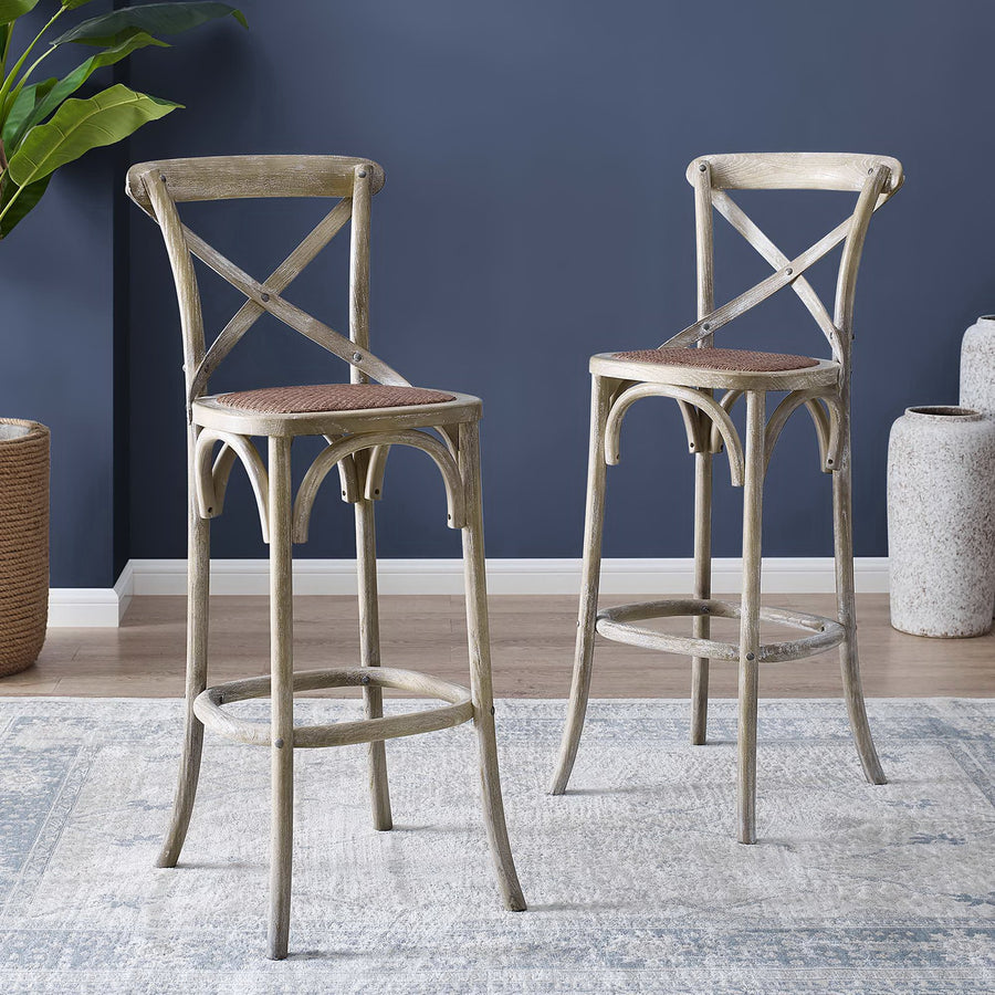 Juniper Bar Stool in Gray