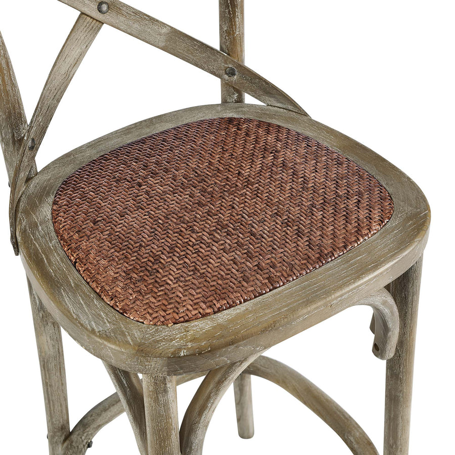 Juniper Bar Stool in Gray