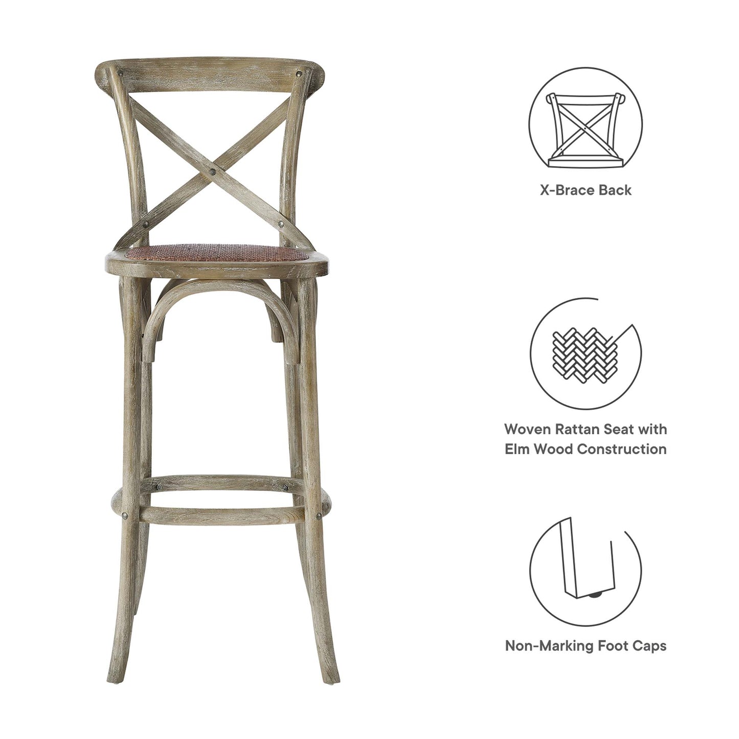 Gear Bar Stool by Furniture For America1