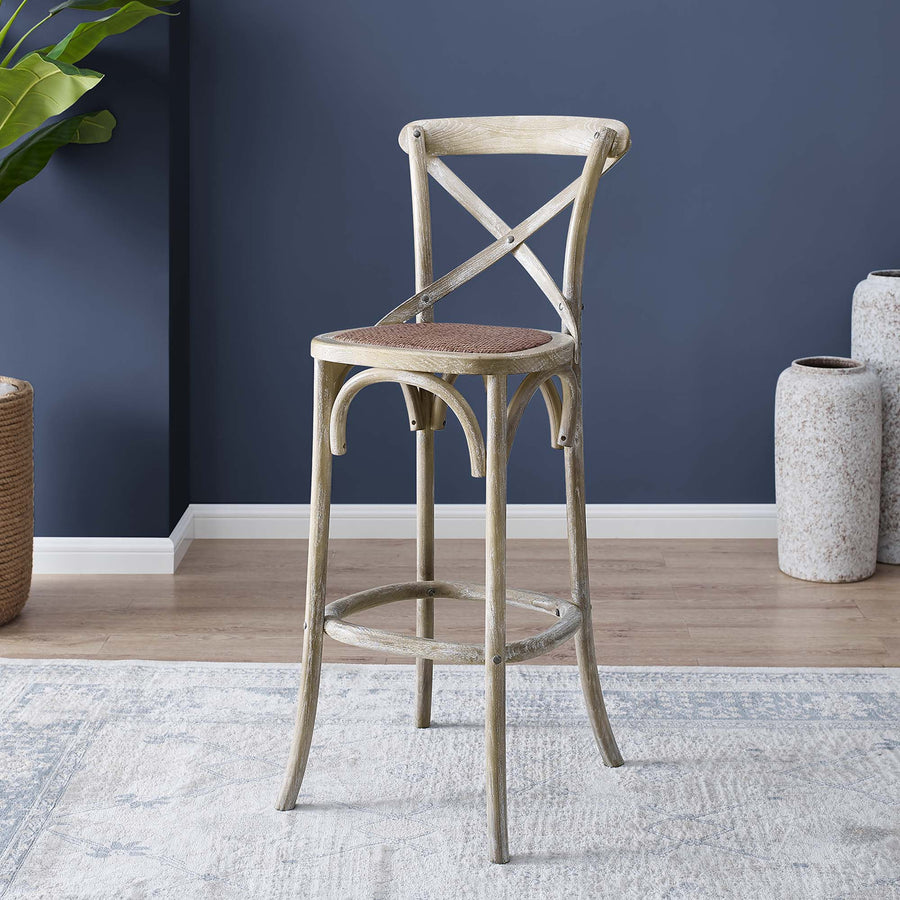 Juniper Bar Stool in Gray