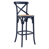 Juniper Bar Stool in Midnight Blue