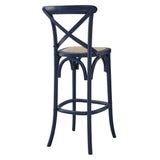 Juniper Bar Stool in Midnight Blue