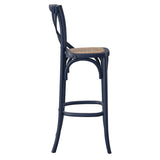 Juniper Bar Stool in Midnight Blue