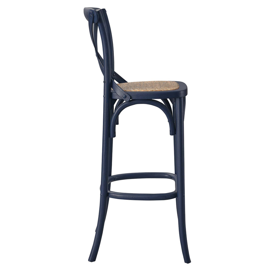 Juniper Bar Stool in Midnight Blue